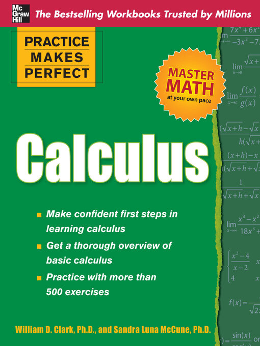 Title details for Practice Makes Perfect Calculus by William D. Clark - Available